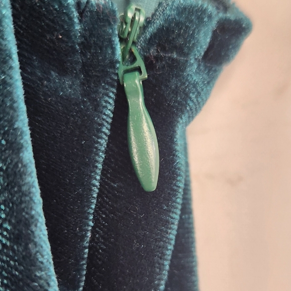 Lulus Velvet Bodycon One Shoulder Dress Cocktail Holiday Wedding Forest Green XS - Picture 11 of 14